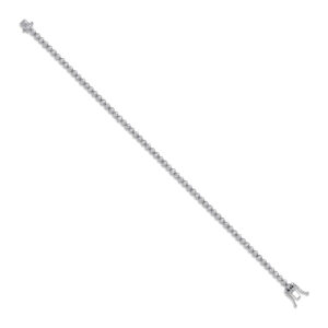 18ct White Gold bracelet with 1.00 carat natural diamond, SI/G/H
