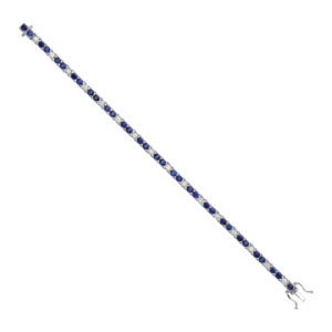 18ct White Gold bracelet with 0.30 carat natural diamond, SI/G/H