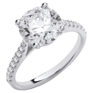 3.2 carat diamond engagement ring