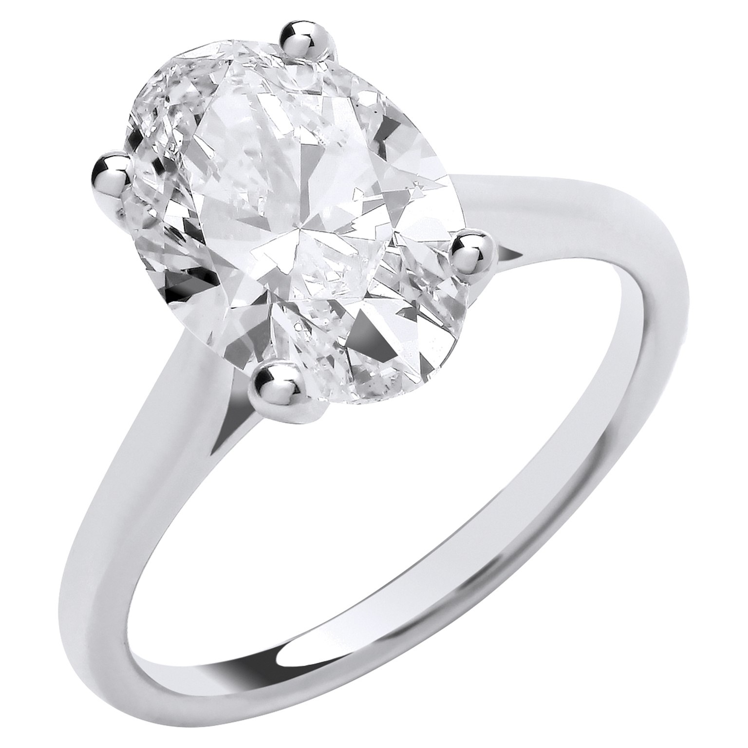 3 carat oval diamond engagement ring