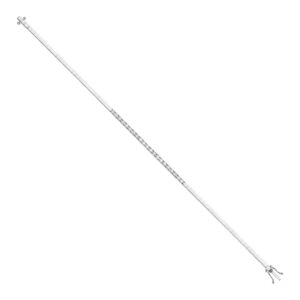 9ct White Gold bracelet with 0.33 carat natural diamond, SI/G/H