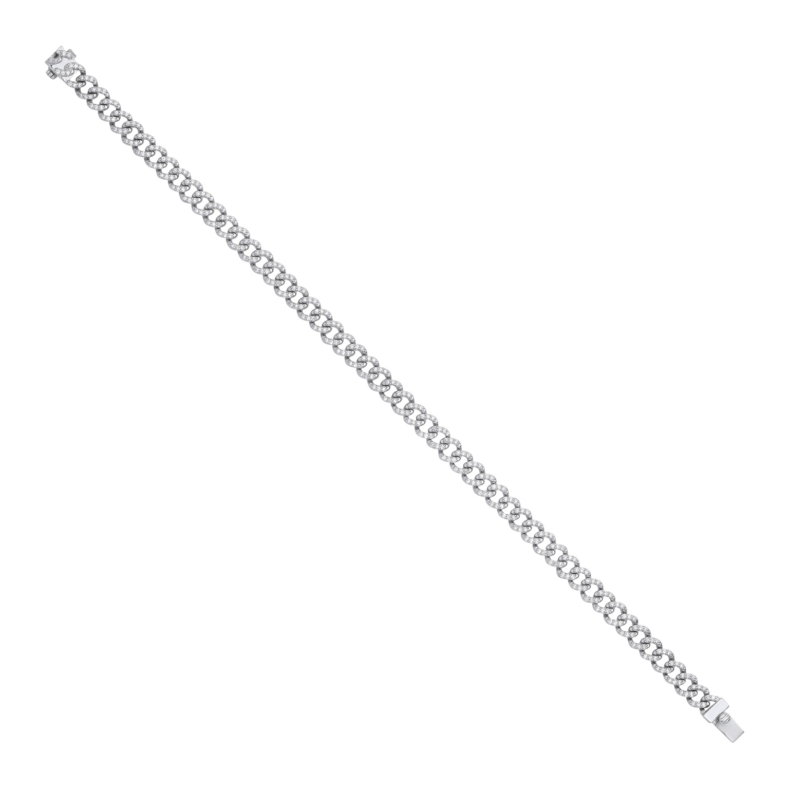 9ct White Gold piece with 1.00 carat natural diamond, SI/G/H