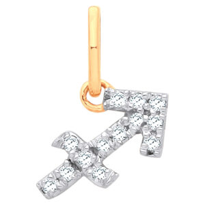 9ct Yellow Gold pendant with 0.07 carat natural diamond, SI/G/H