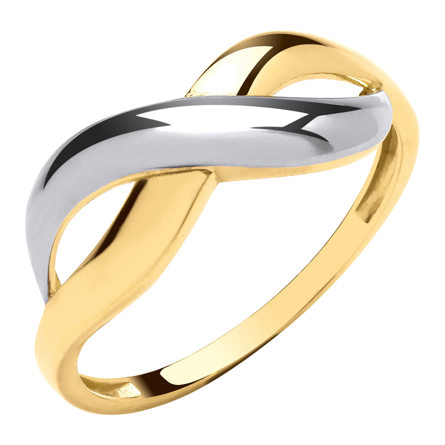 Y dress ring with natural diamond