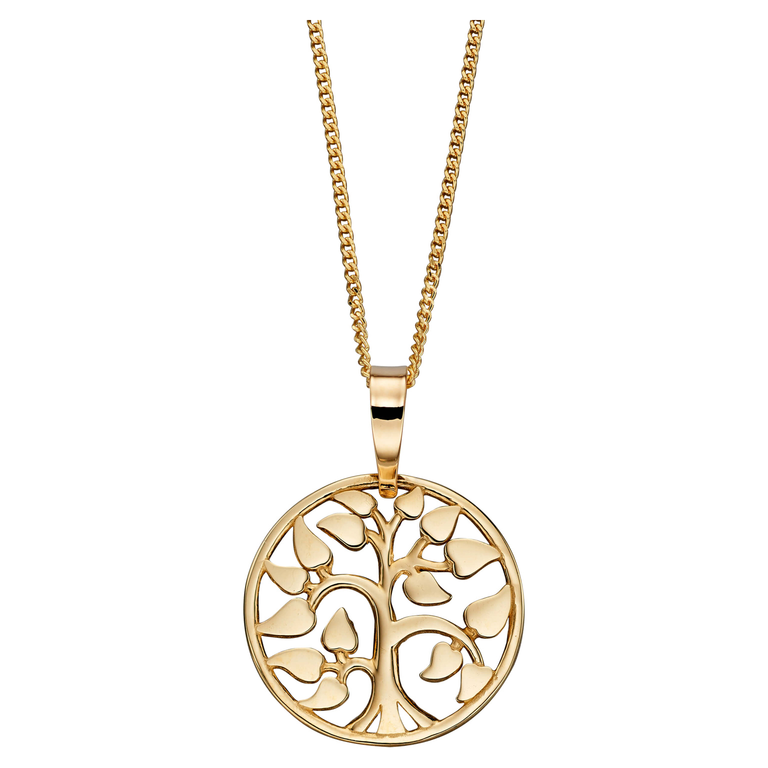 9ct yellow gold pendant